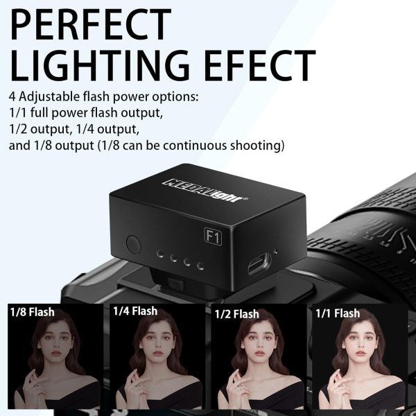 F1 Mini Camera Flash Camera Flash Speedlite for Ricoh (GR3/GR3X,etc.) - Image 8
