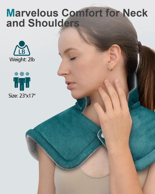 Heating Pad for Neck and Shoulder Pain Relief, Christmas Gifts for Women - Image 2