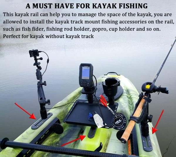 Kayak Track, Kayak Low Profile Track, Kayak Rail, Kayak Accessories Mount - Image 5