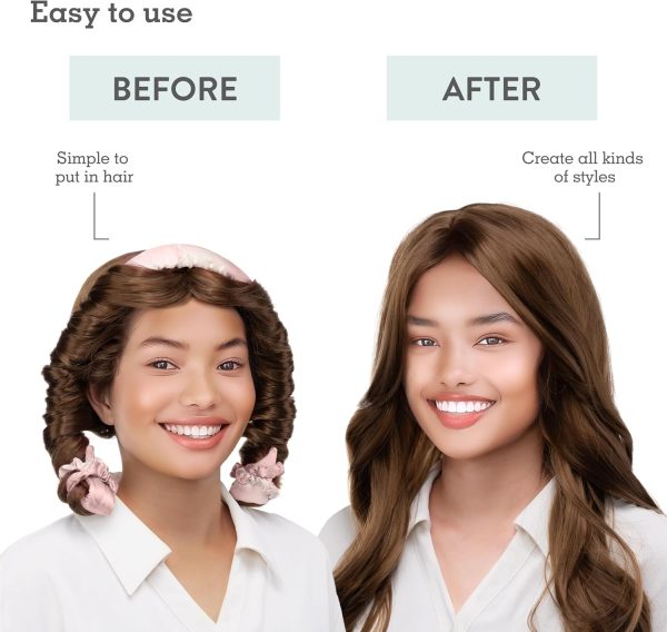 Heatless Hair Curler-Overnight Heatless Curls, Heatless Curling Rod for - Image 5
