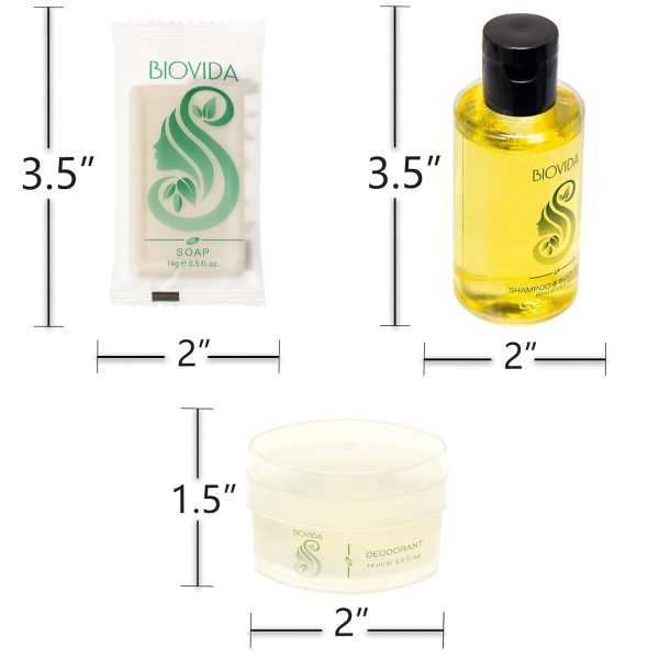 Moda West 24 Hygiene Kits - Bulk Case of Wholesale Basic Toiletry Kits for - Image 3