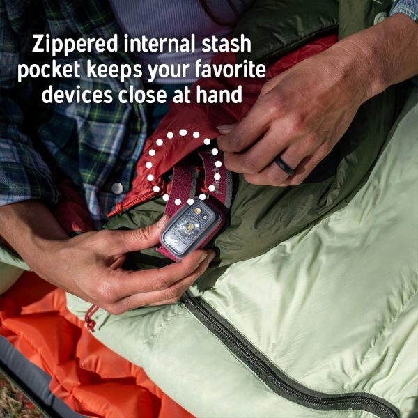 Kelty Cosmic 20 Down Mummy Sleeping Bag for Backpacking, Campers, 550 Fill - Image 4