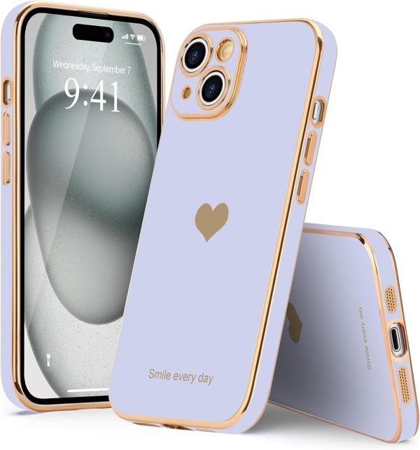 Teageo for iPhone 15 Case with Screen Protector [2 Pack] for Girl Women - Image 6