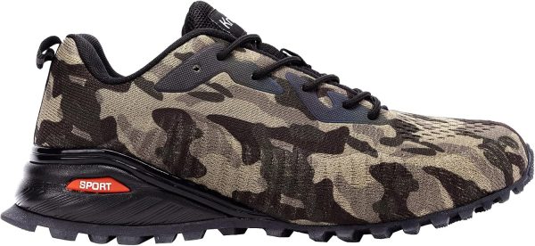 Kricely Men's Trail Running Shoes Fashion Walking Hiking Sneakers for Men - Image 3