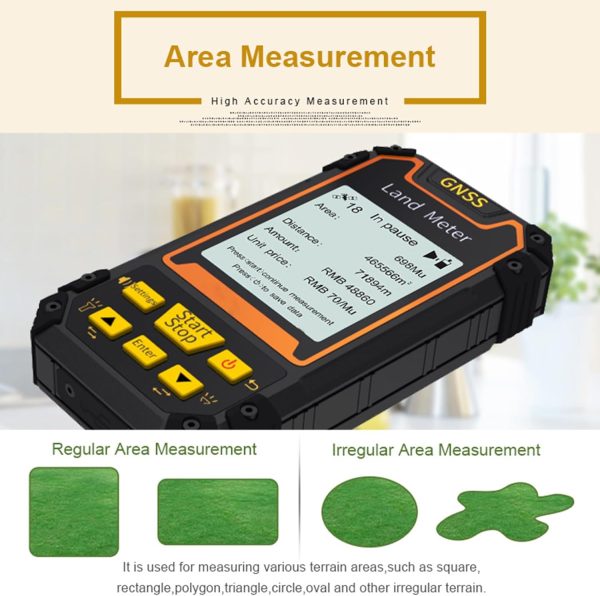 Handheld GPS Survey Equipment, GPS Land Measuring Instrument Handheld GPS - Image 3