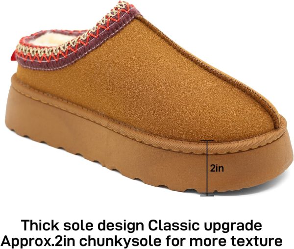Women's Slippers Platform Mini Boots Short Ankle Boot Women Slippers Slip - Image 4