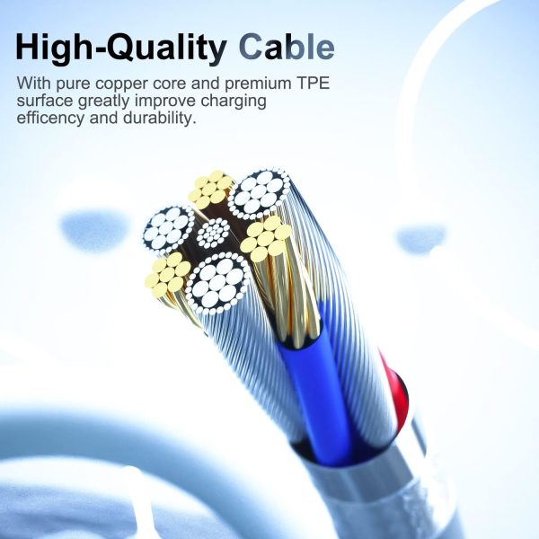 iPhone Charger Apple MFi Certified Lightning Cable 6FT Fast Charging Cord - Image 7