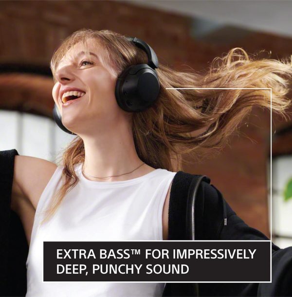 Sony WH-XB910N EXTRA BASS Noise Cancelling Headphones, Wireless Bluetooth - Image 3