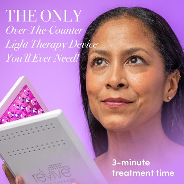 reVive dpl lla Blue & Red Light Therapy Device for Face | 3-in-1 Anti-Aging - Image 2
