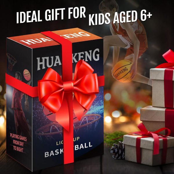 Glow in The Dark Basketball Birthday Gifts for 6 7 8 9 10 11 12 13 14 15 - Image 6