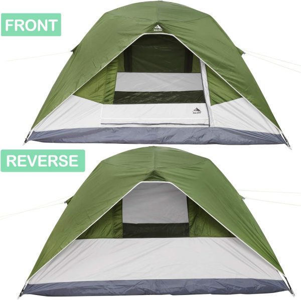 Camping Tent with Rainfly, 2/4 Person Dome Tent,Waterproof Windproof Family - Image 6