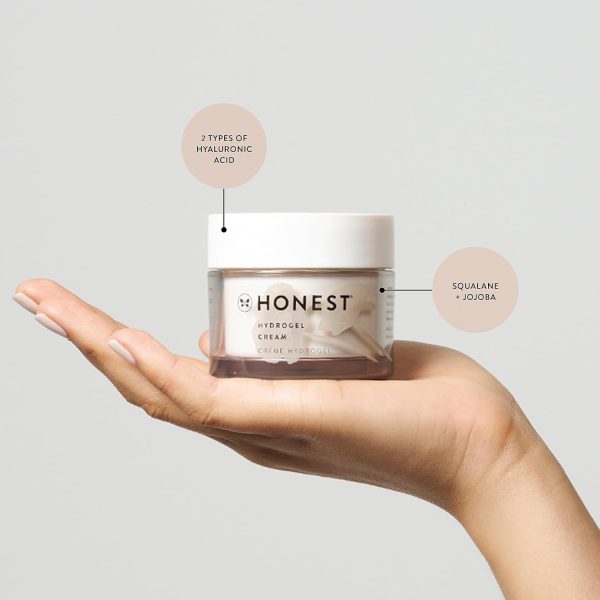 Honest Beauty Hydrogel Cream with Hyaluronic Acid, Jojoba, + Squalane | Oil - Image 2