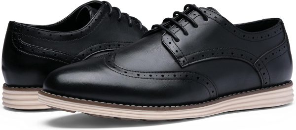 Vostey Men's Casual Dress Shoes Oxford Shoes Business Dress Dress Shoes for - Image 7