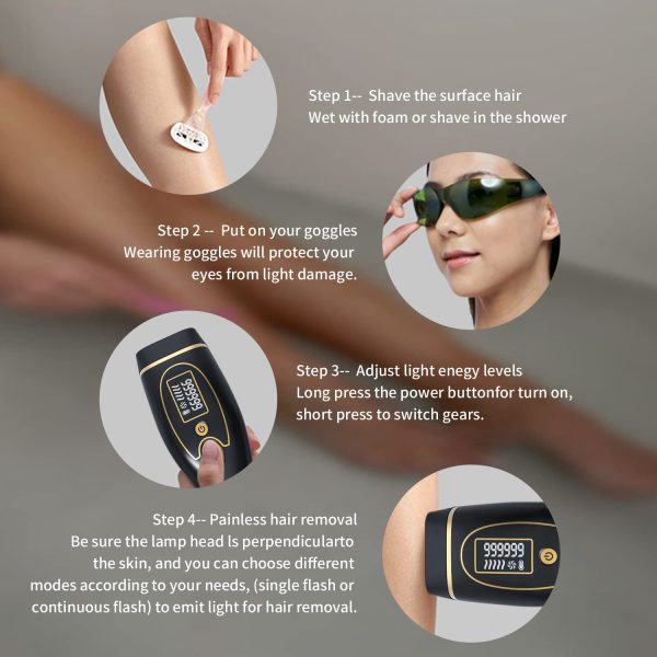 IPL Hair Removal Device for Women and Men at Home High Energy Permanent - Image 7