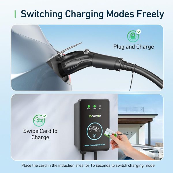 Level 2 EV Charger 48 Amp, 240V 11.5KW NEMA 14-50P J1772 Charger, UL FCC - Image 8