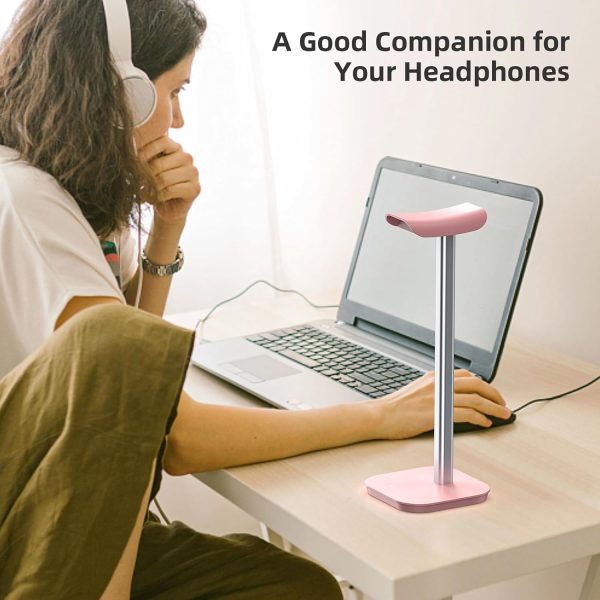 Cuifati Headphone Stand, Aluminum Desktop Headset Stand, Headset Earphone - Image 6