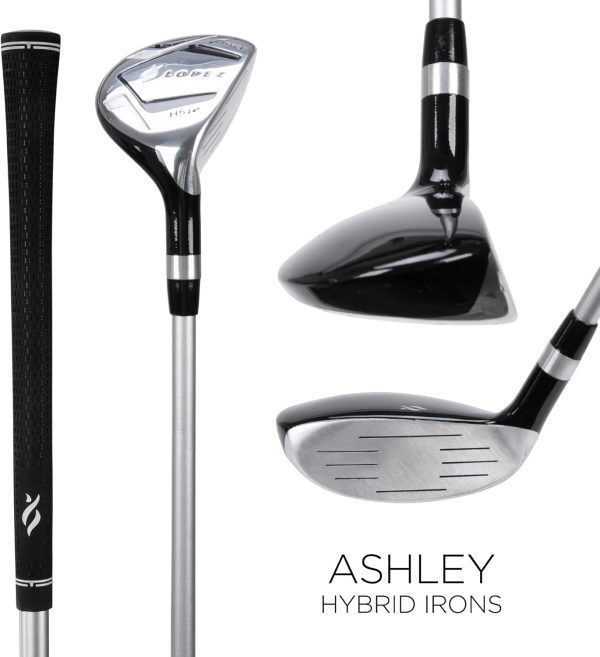 Nancy Lopez Golf - Ashley 18PC Complete Golf Clubs, Cart Bag Package Set - Image 7