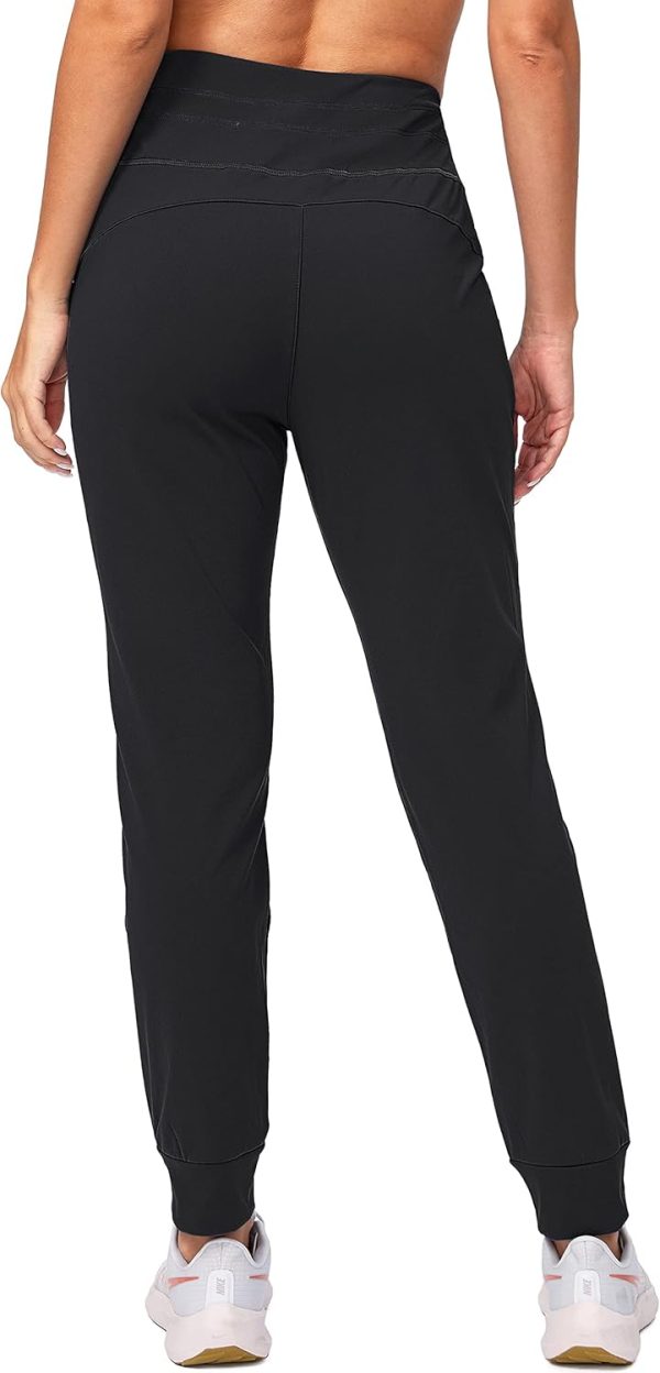 G Gradual Women's Fleece Lined Joggers High Waisted Water Resistant Thermal - Image 3