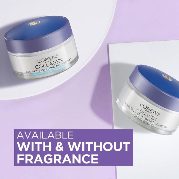 L'Oreal Paris Collagen Daily Face Moisturizer, Reduce Wrinkles, Face Cream, - Image 4
