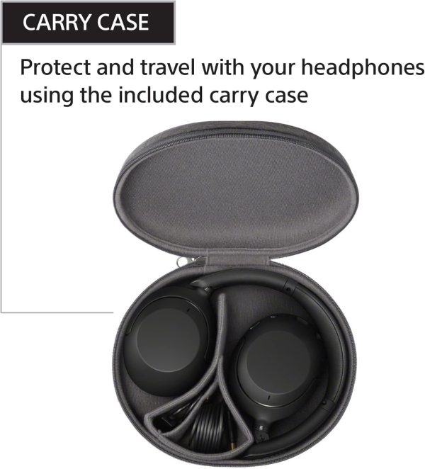Sony WH-XB910N EXTRA BASS Noise Cancelling Headphones, Wireless Bluetooth - Image 5