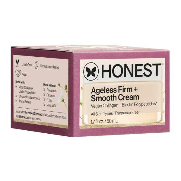 Honest Beauty Ageless Firm and Smooth Cream | Powered by Vegan Collagen and - Image 11