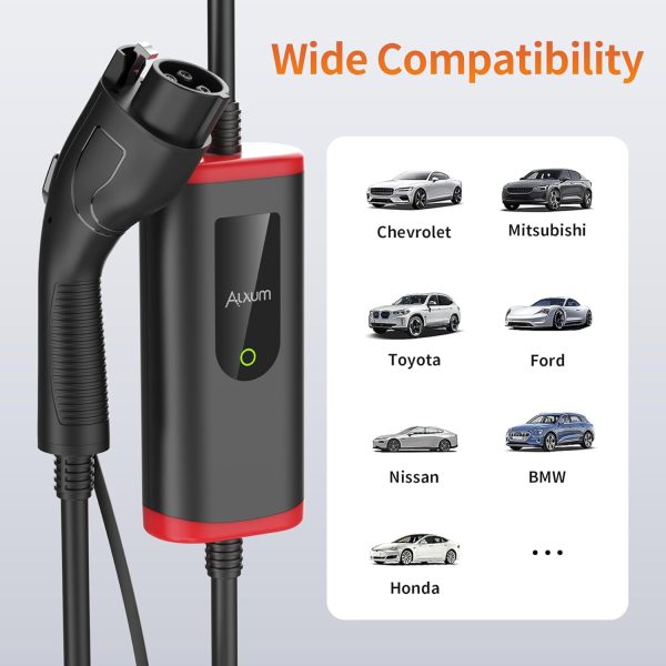 Alxum EV Charger Level 1 Level 2 Electric Car Charger 16A 110V-240V - Image 6
