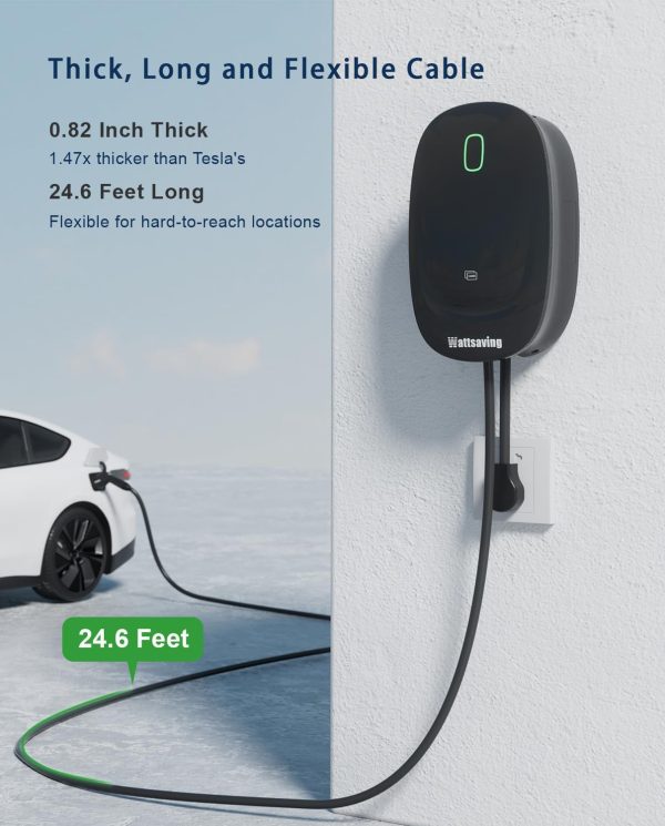 Level 2 EV Charger - 240 Volt up to 40 Amp Electric Vehicle Charging - Image 6