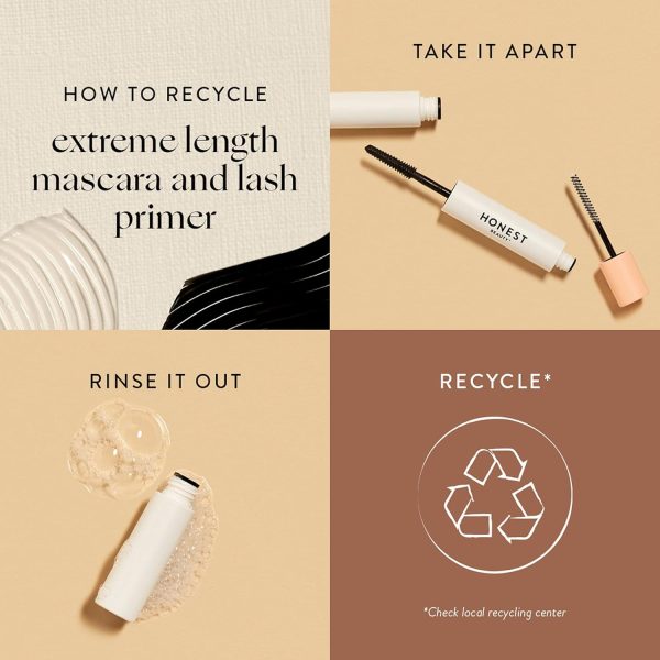 Honest Beauty 2-in-1 Extreme Length Clean Mascara + Lash Primer | - Image 7