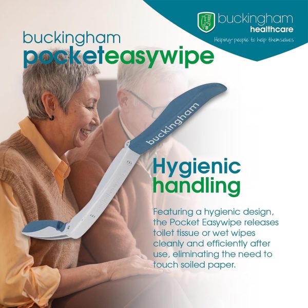 Buckingham Pocket Easywipe Bottom Wiper, Disability Aids for The Home, - Image 5