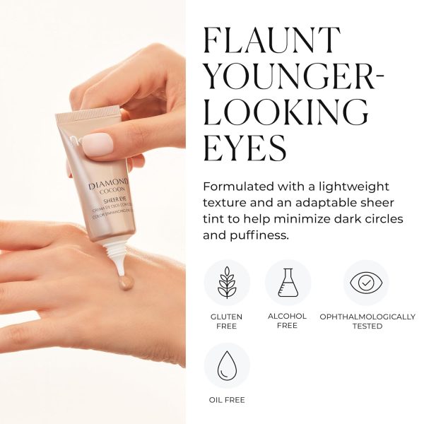 Natura Bissé Diamond Cocoon Sheer Eye | Anti-Aging Tinted Eye Cream | - Image 4