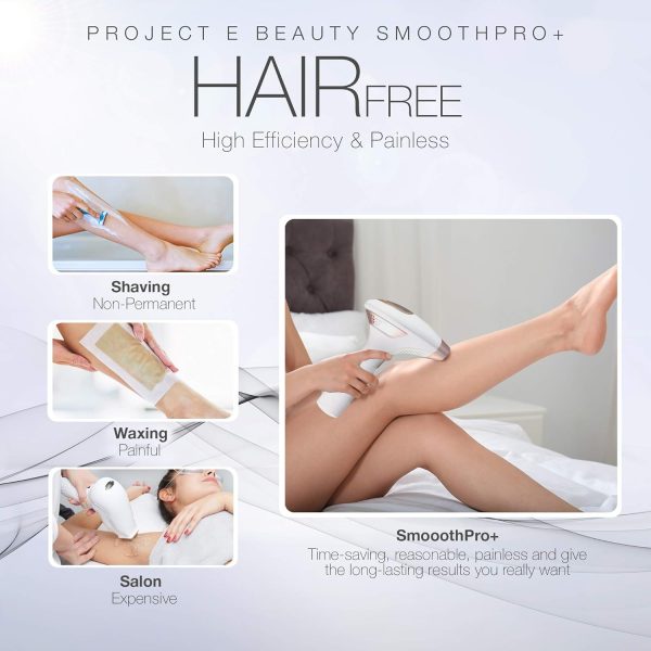 SmoothPro+ IPL Hair Removal Device by Project E Beauty | Intense Pulsed - Image 8