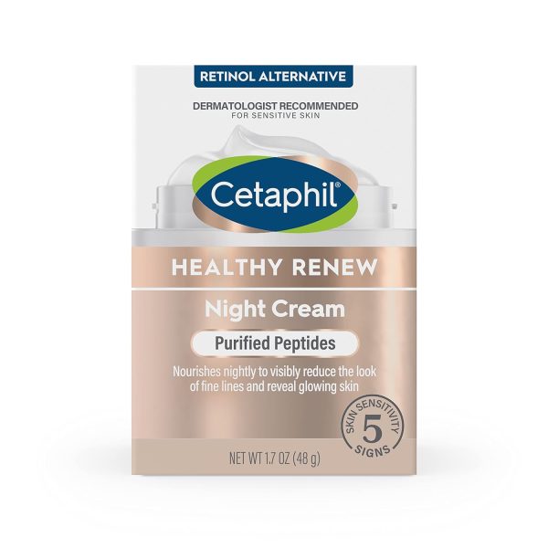 Cetaphil Healthy Renew Skin Tightening Night Cream 1.7 Oz, Wrinkle Repair - Image 10