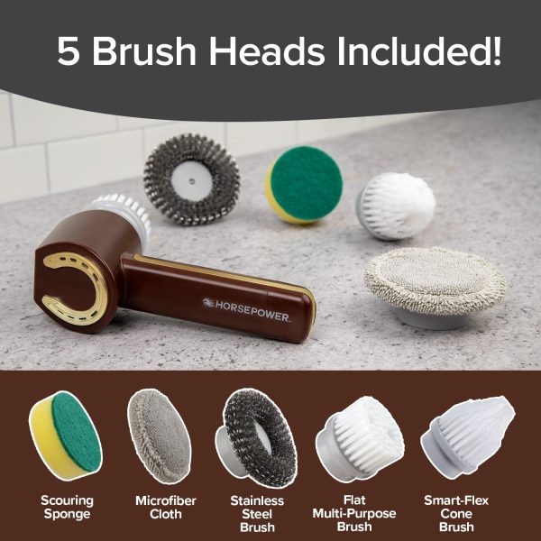 Horsepower Scrubber Gold Edition, Longer Battery Life, Electric Power, - Image 5