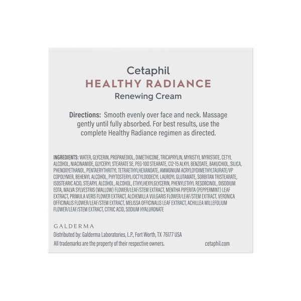 Cetaphil Face Cream, Healthy Radiance Renewing Cream, Visibly Reduces Look - Image 8
