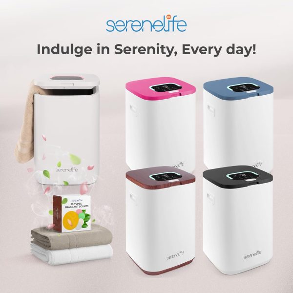 SereneLife Towel Warmers for Bathroom, 23L Luxury Heater, Blanket Warmer - Image 7