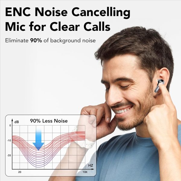 Wireless Earbuds, Bluetooth 5.3 Headphones Big Bass Stereo, Bluetooth - Image 4
