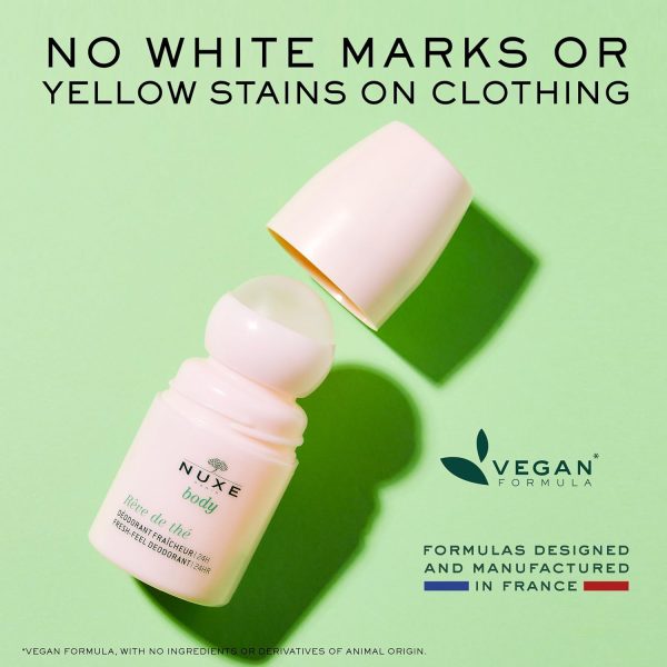 NUXE Aluminum Free Antiperspirant Deodorant Rêve de Thé. Natural 24-Hour - Image 3