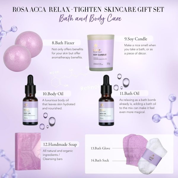 Facial Skin Care Set & Spa Kit - Mothers Day Gift Ideas, Self-care - Image 3