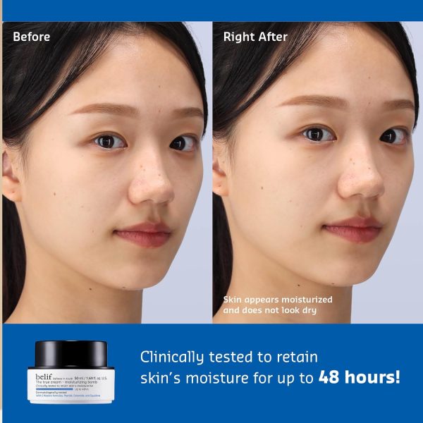 belif The True Cream Moisturizing Bomb | New and Improved | 48hrs of - Image 6