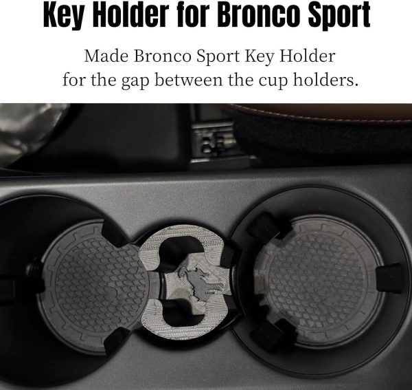 Key Holder for Bronco Sport,Accessories for Ford Bronco Sport Fits in The - Image 3