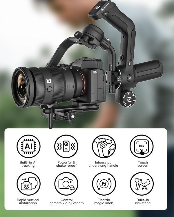 FeiyuTech SCORP 2 Gimbal Stabilizer for DSLR and Mirrorless Camera, - Image 2