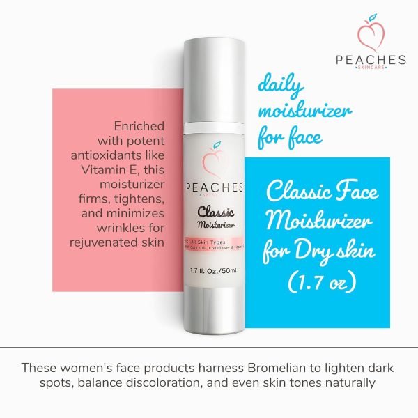 Classic Face Cream Moisturizer (1.7 oz) - Age-defying Hydrating Face Care - Image 2