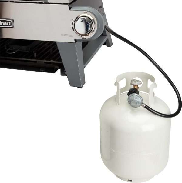 Cuisinart CGG-403 3-in-1 Grill, Griddle and Pizza Oven, Stainless Steel - Image 15