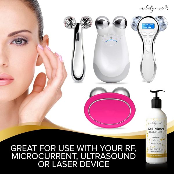 Conductive Gel - Facial Hydrating Leave-On Gel Primer, Hyaluronic Acid, - Image 3