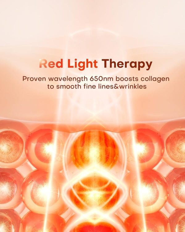NEWKEY Red Light Therapy Mask for Face,7 Colors LED Face Mask Light Therapy - Image 5