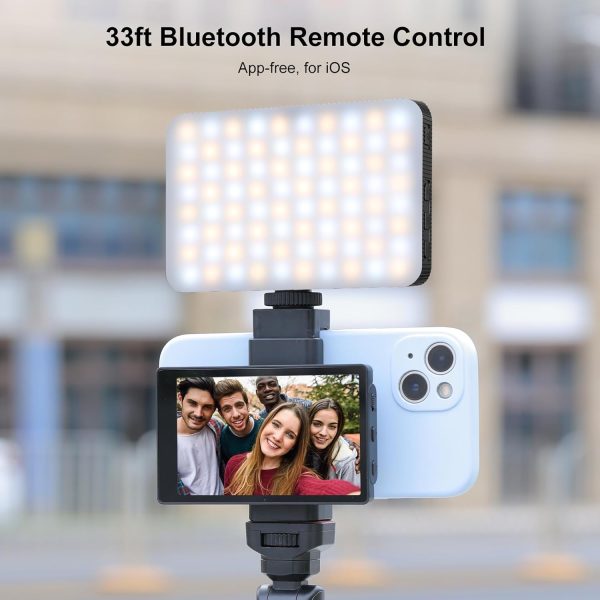 Newmowa Phone Vlog Selfie Monitor Screen, Magnetic Phone Holder Clip Mount, - Image 5