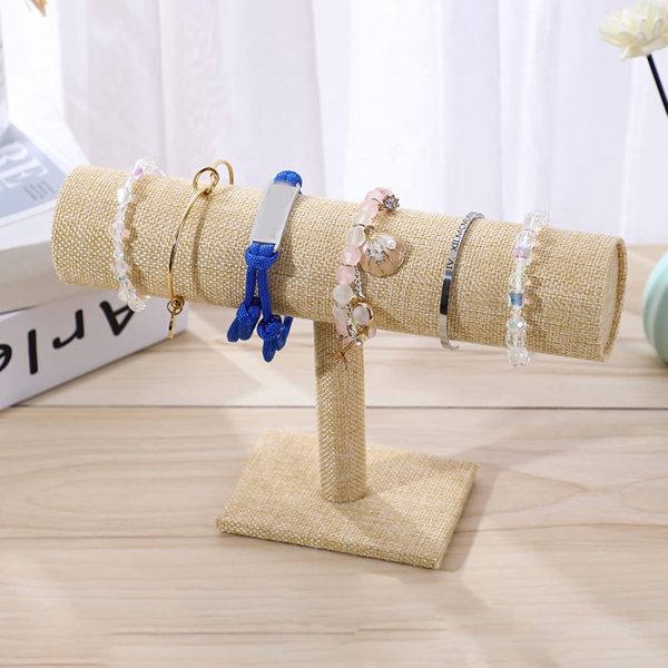 hejhncii Display Stand Jewellery Stand T-shaped Jewelry Display Accessory - Image 7