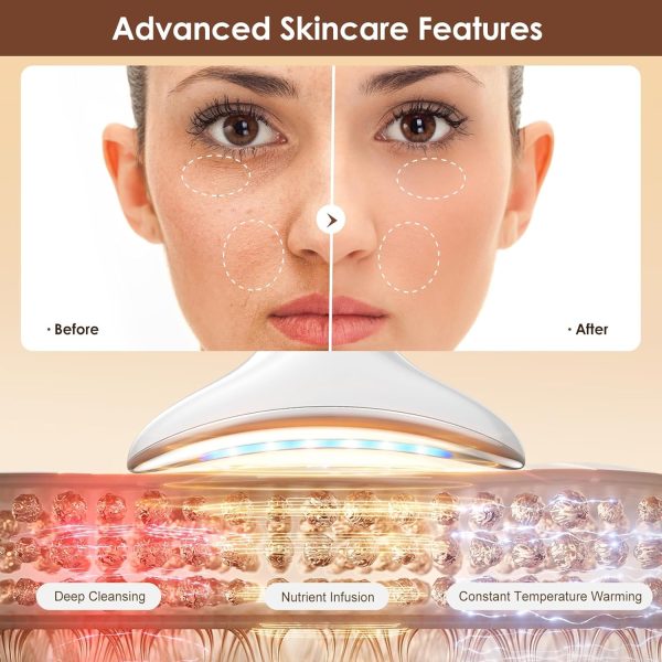 Facial and Neck Massager for Face, Neck & Eye - Skin Lifting & Firming - - Image 8