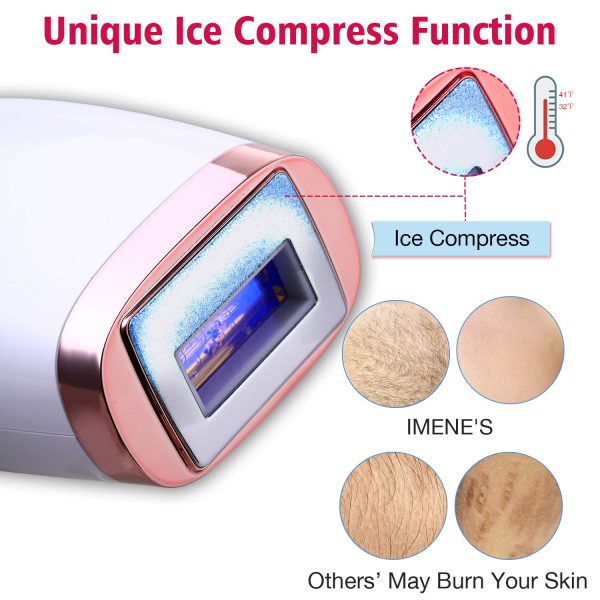Permanent Hair Removal for Women & Men, IMENE 500,000 Flashes IPL Permanent - Image 4