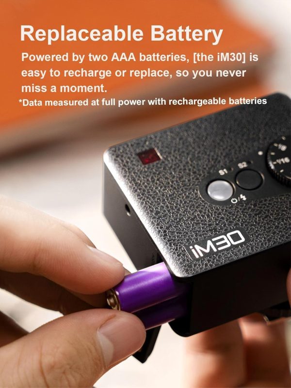 Godox Flash Godox iM30 Mini Flash - Camera Flash GN 15, 7 Power Levels, IM - Image 7